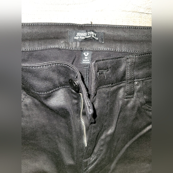 All black True Religion Jeans - Picture 4 of 6
